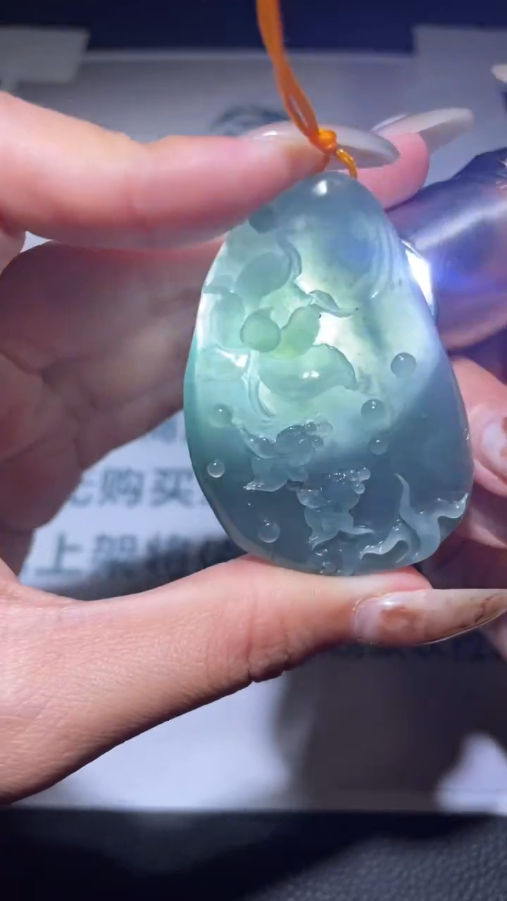 【闪购商品】定制翡翠未镶嵌毛货-不退不换