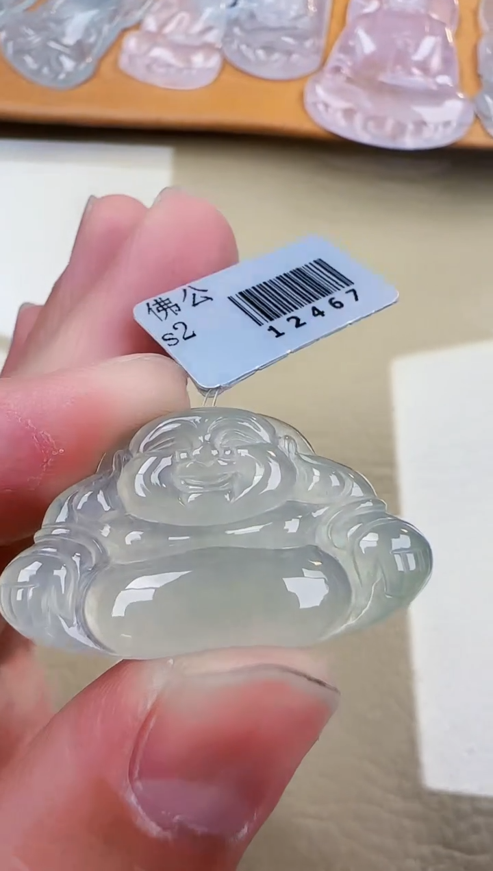 翡翠未镶嵌颈饰天然缅甸翡翠a货