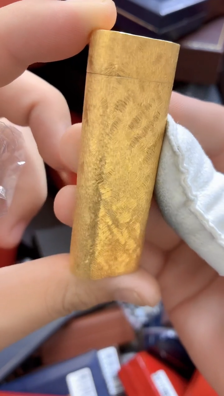 卡圆柱金锉刀打火机