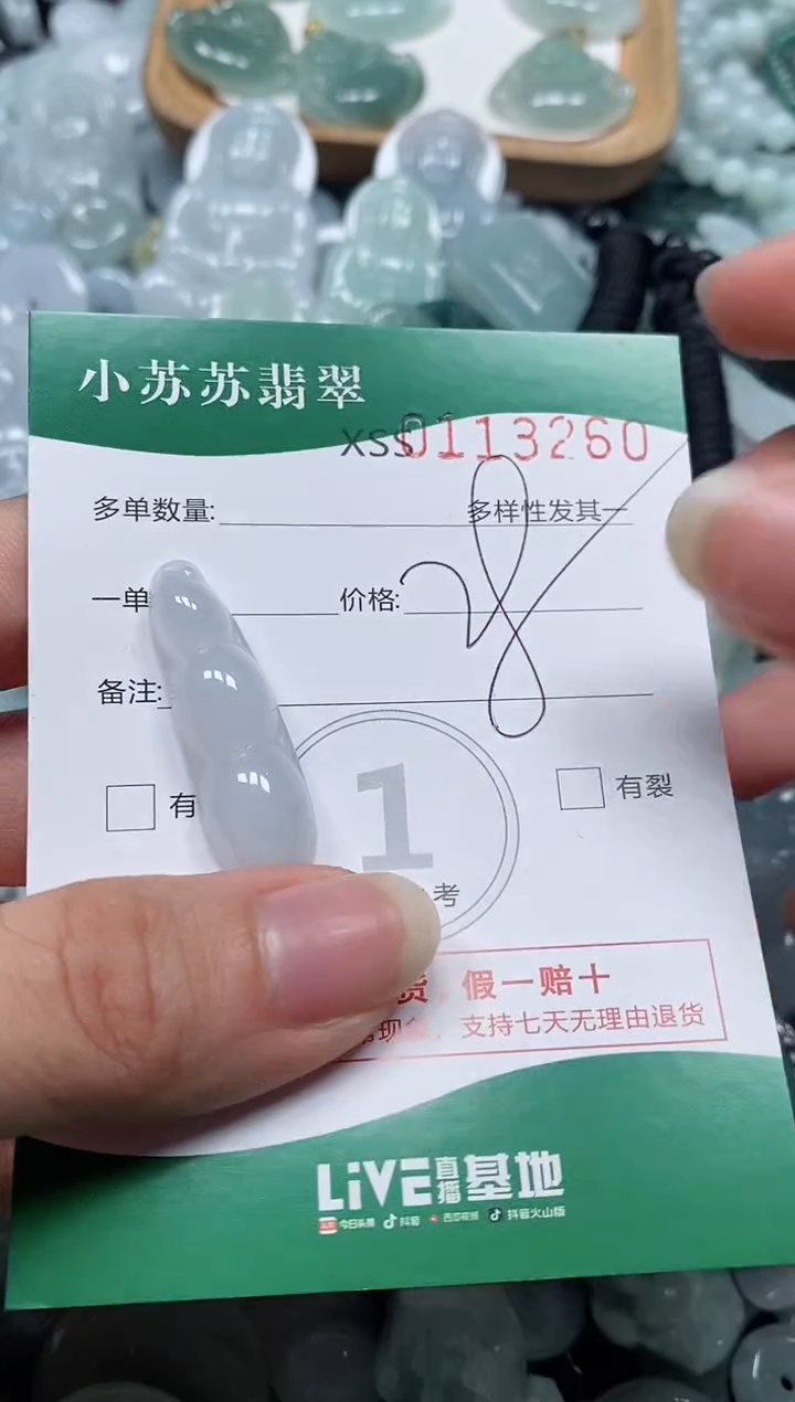 【闪购商品】翡翠未镶嵌颈饰闪购商品0113260