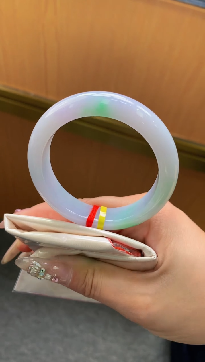 未镶嵌手镯翡翠-F88-正圈52.2