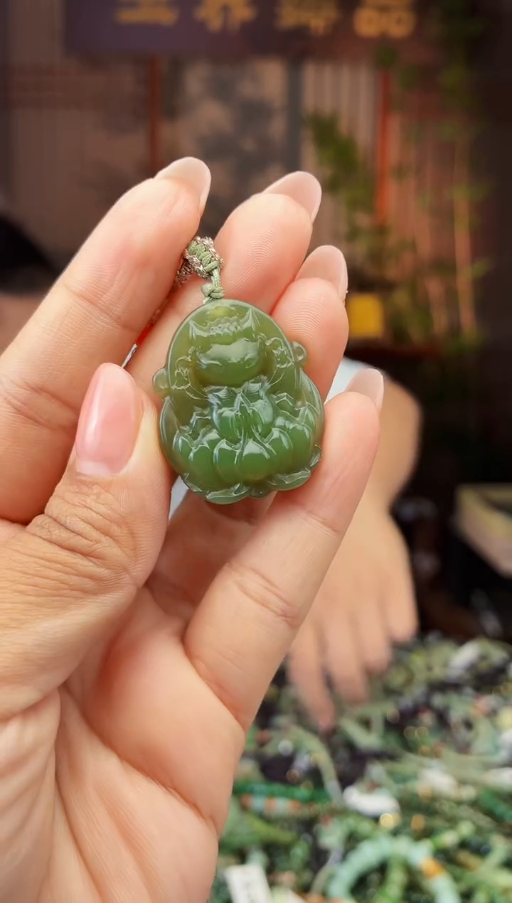 和田玉未镶嵌颈饰多样性发货拍一发一