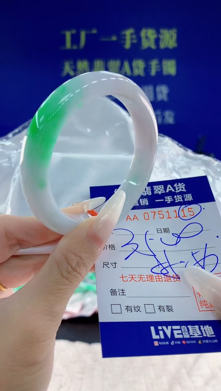 未镶嵌手镯翡翠15