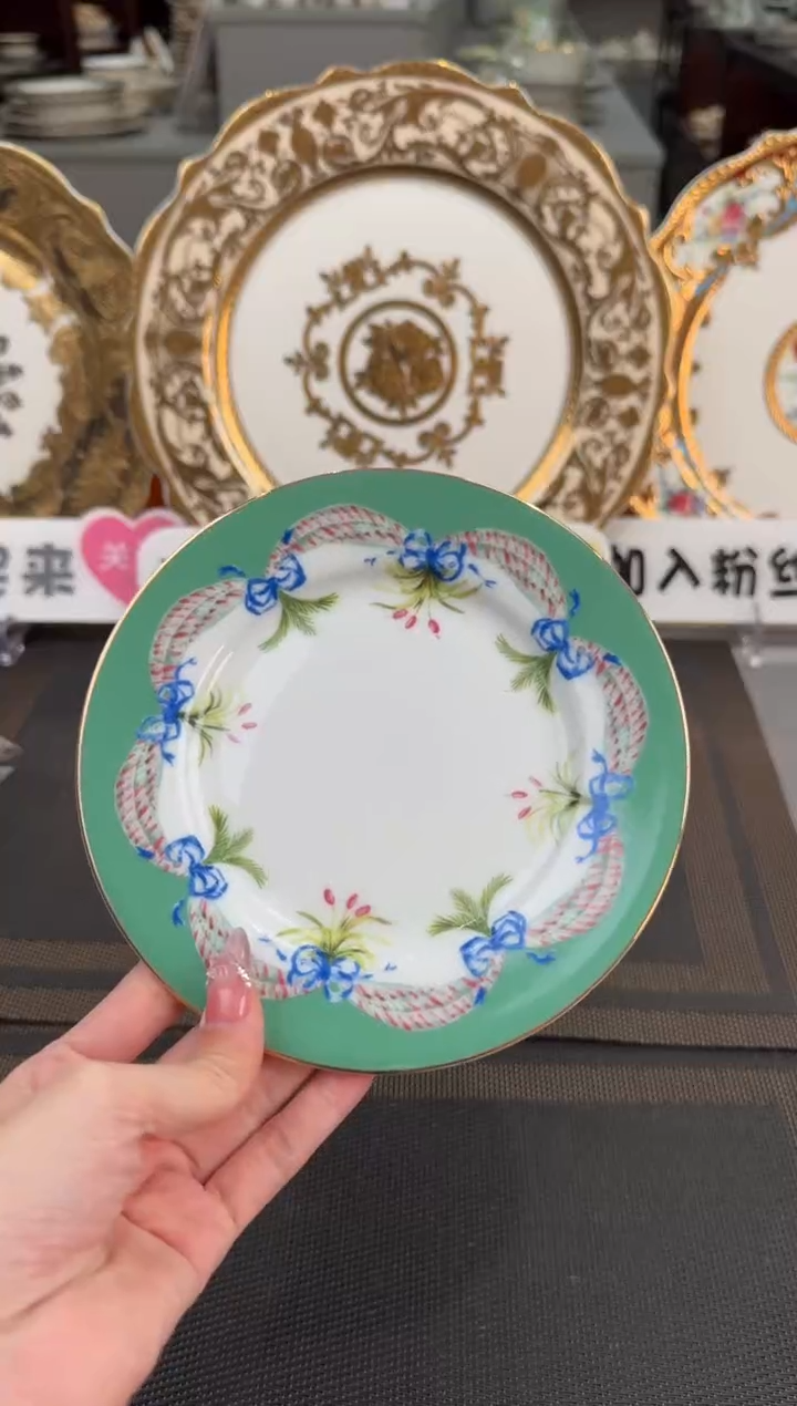 【闪购商品】瓷片6英寸碟福利款 微瑕 5个