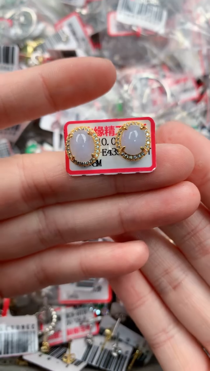 银S925镶嵌戒指翡翠333----2