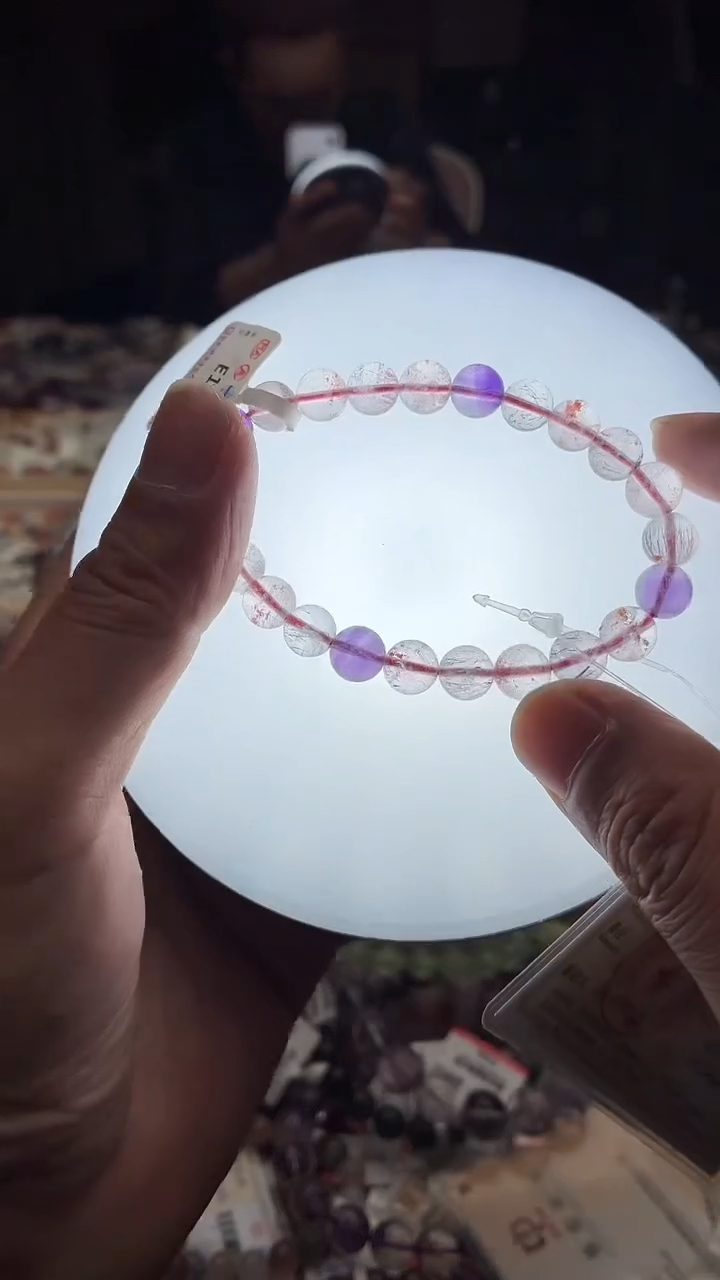 水晶手链未镶嵌仙女超七  E194