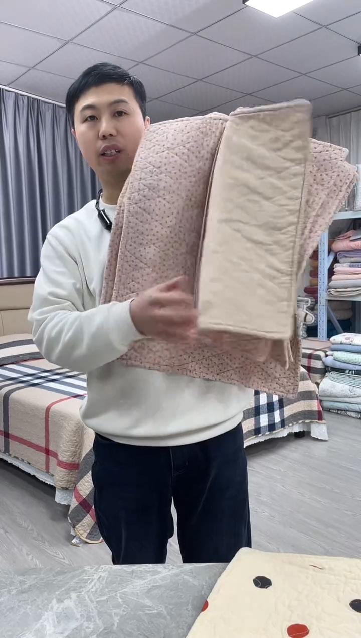 棉40cm*40cm 粉烟雨抱枕（4个）