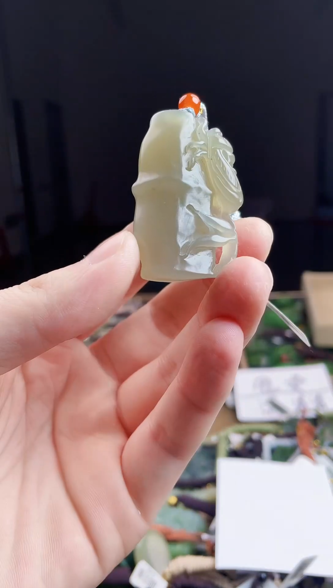 颈饰未镶嵌和田玉1