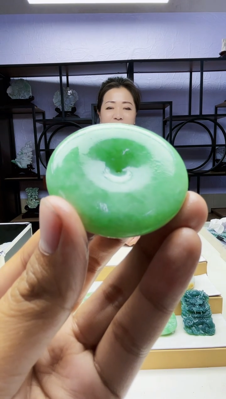 【闪购商品】定制翡翠未镶嵌毛货03040024多样性发其一