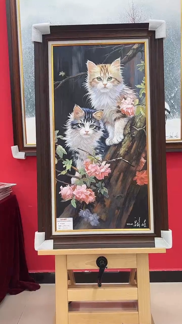 国画梁静油画作品81