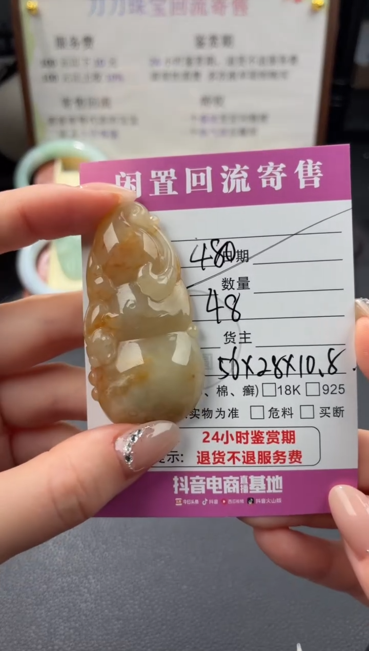 颈饰未镶嵌翡翠00003755