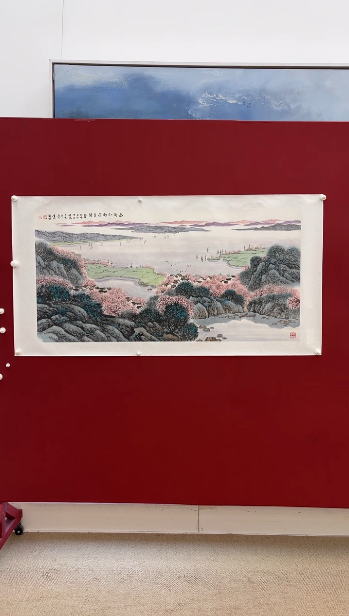 国画乐艺老师画作