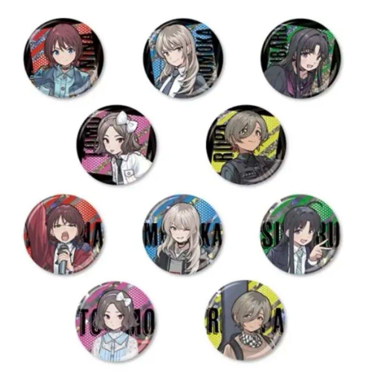 【现货】哭泣少女乐队gbc东京展  吧唧透卡 徽章（未成年禁止下单）