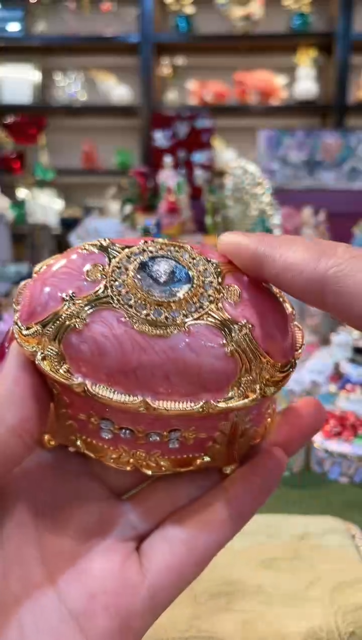 【闪购商品】珐琅彩精致首饰盒