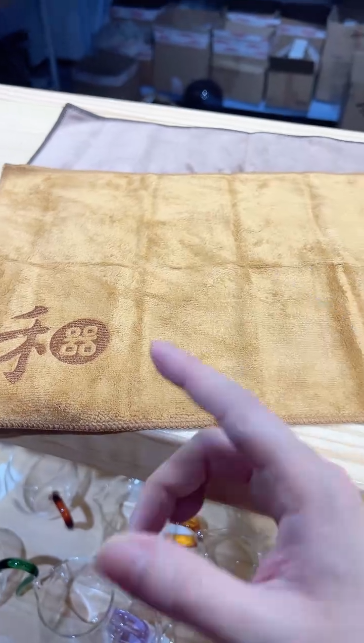 禾器-纯棉茶巾2条
