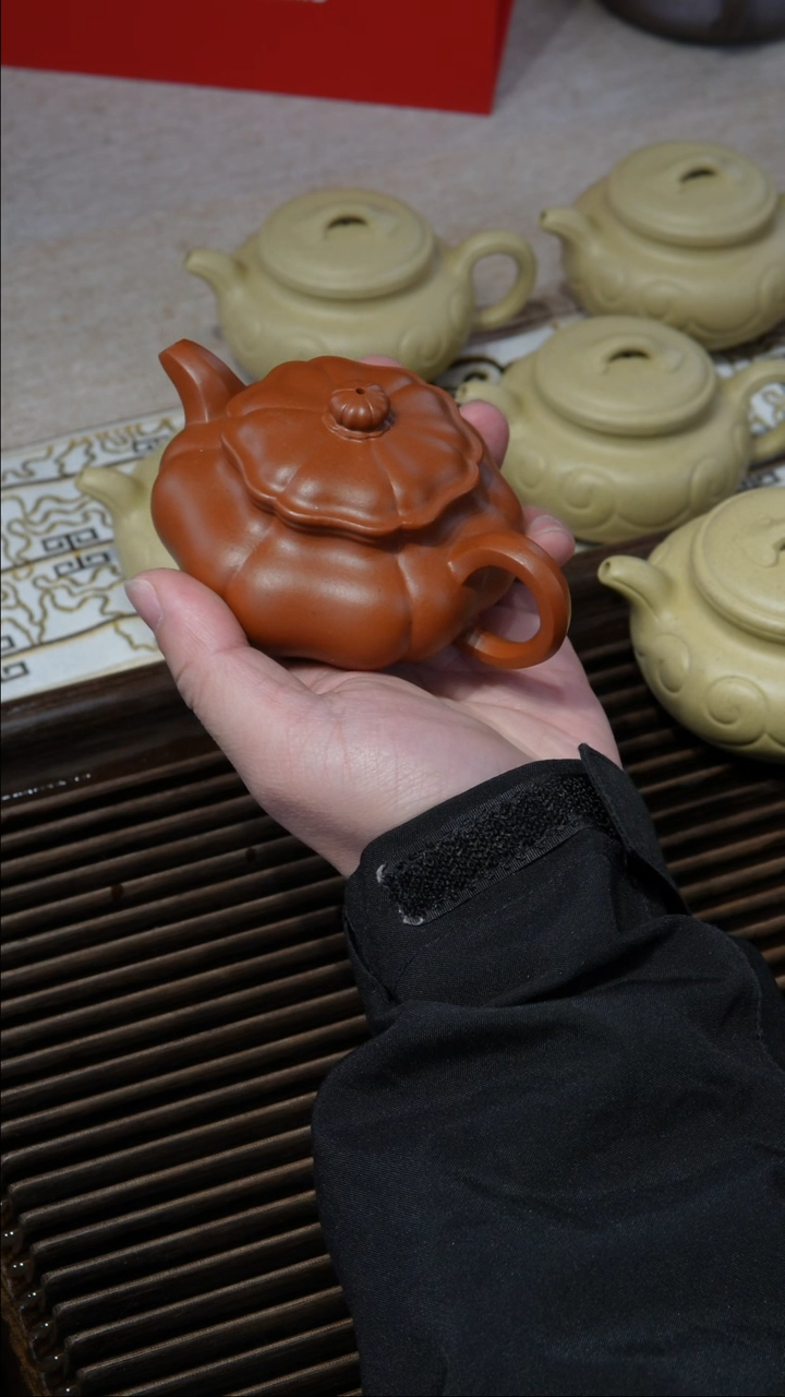 【闪购商品】紫砂茶壶葵仿古半手工完美品