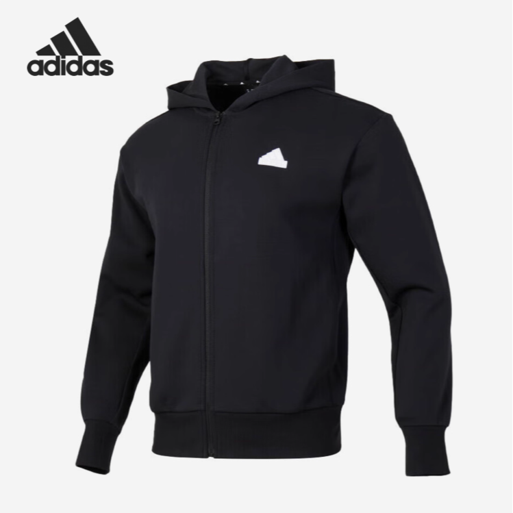 Adidas/阿迪达斯正品春秋款男士卫衣针织透气宽松外套JI6324