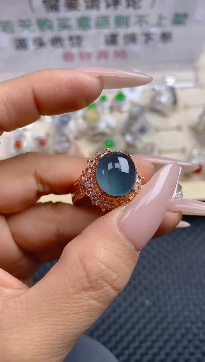 【闪购商品】定制翡翠未镶嵌天然A货翡翠164