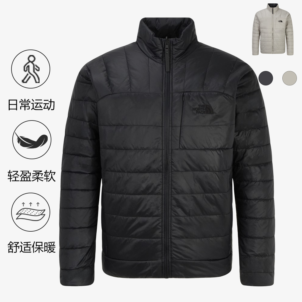 THE NORTH FACE/北面徽标双面穿长袖棉服NJ3NR58