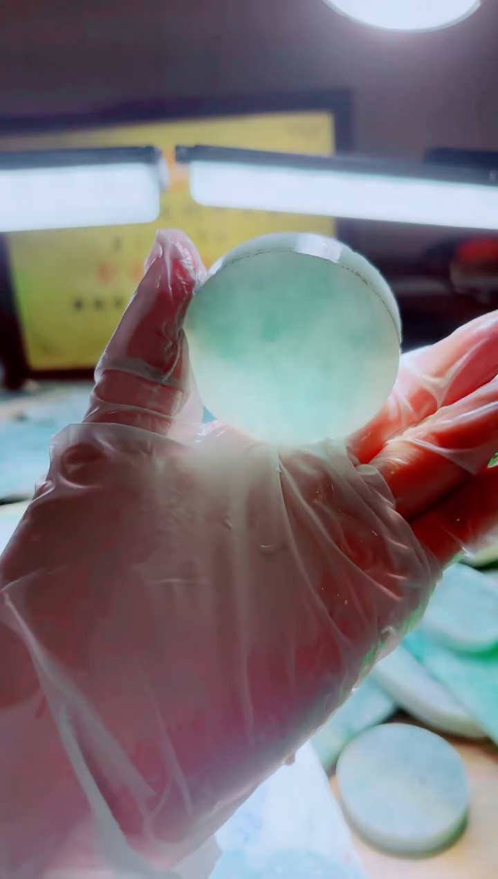 翡翠未镶嵌颈饰A货曹星918