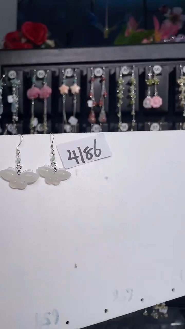 银S925镶嵌耳饰紫晶喜欢拍