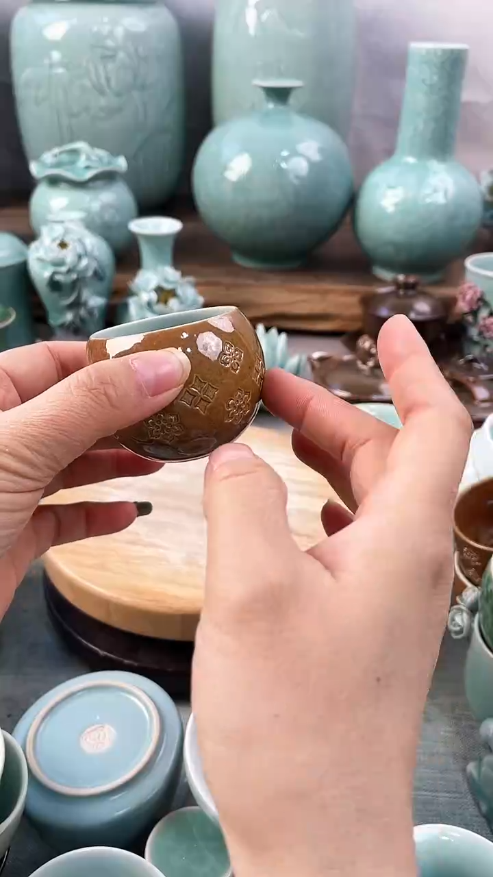 【闪购商品】特价 微瑕 慧仙青瓷