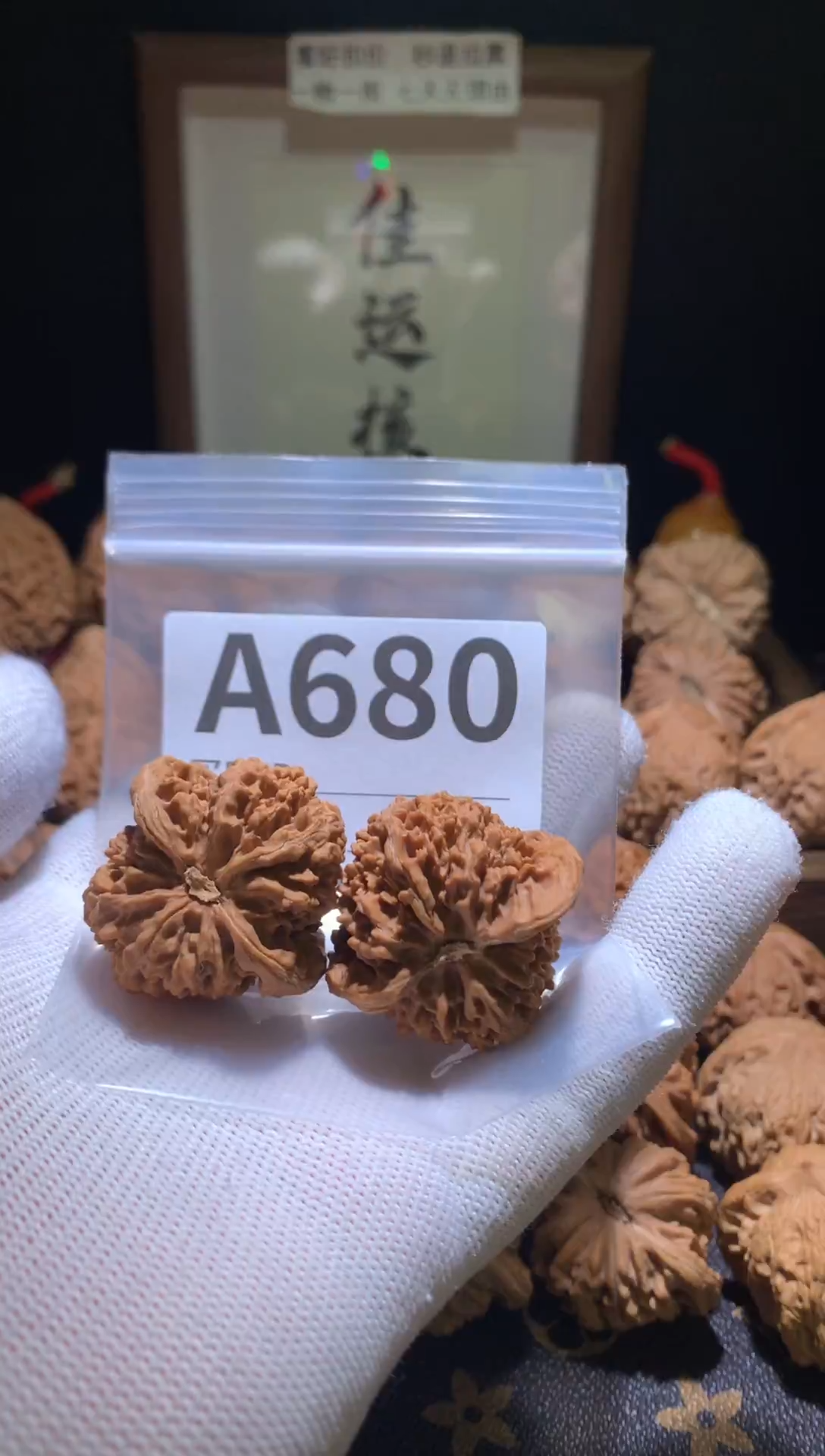 把件文玩核桃满天星38尺