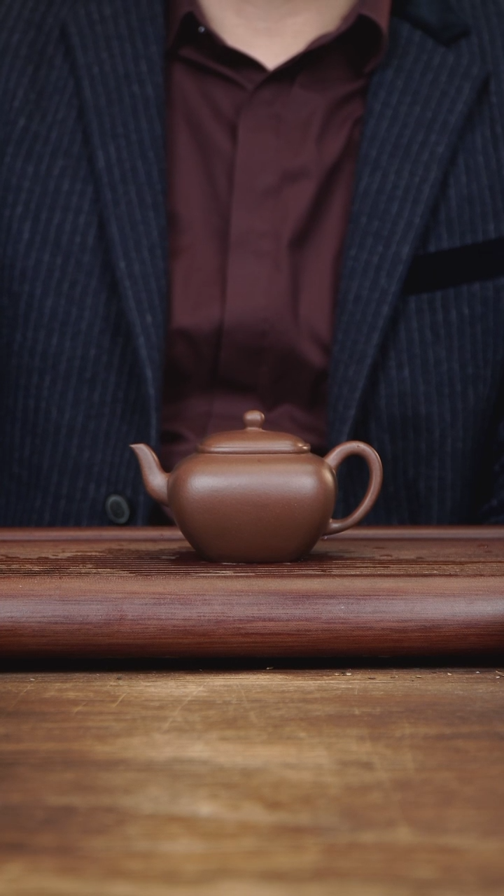 【闪购商品】紫砂茶壶190ml 无垢  紫泥