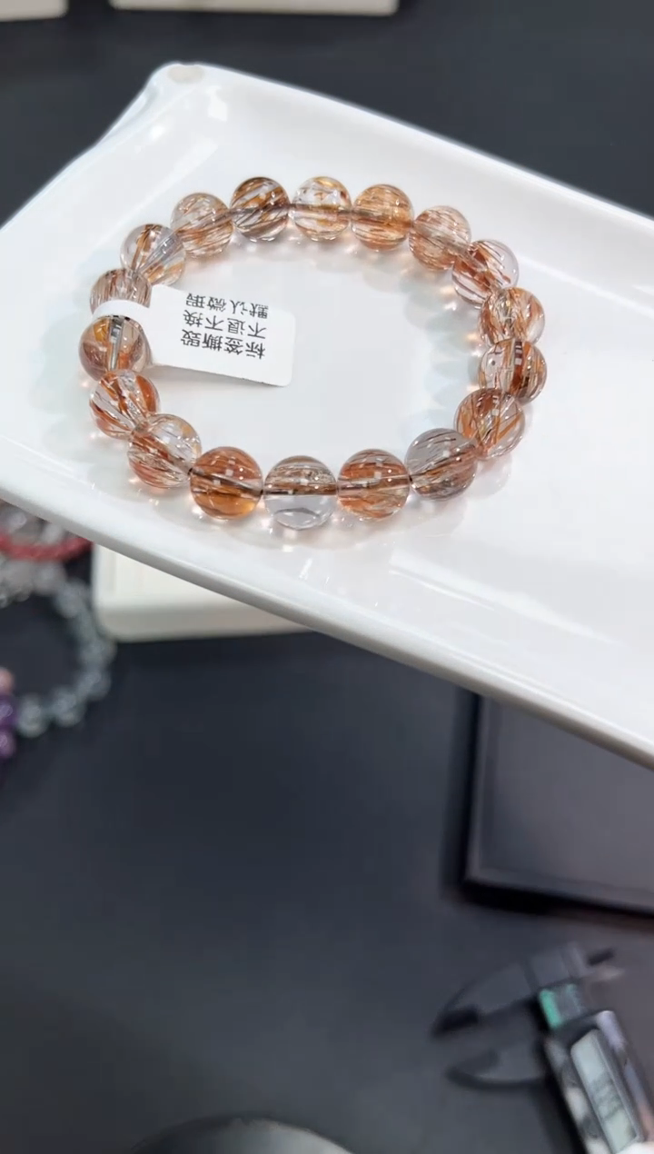 【闪购商品】水晶手串未镶嵌22g多样性发其一/1条默认微瑕