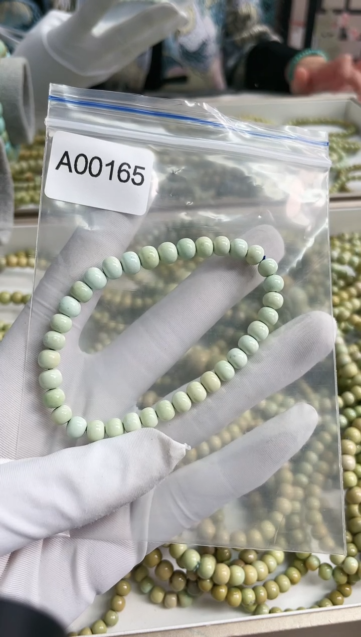 【闪购商品】绿松石珠宝奇石未镶嵌6mm+