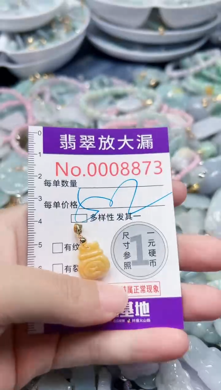 颈饰未镶嵌翡翠8873