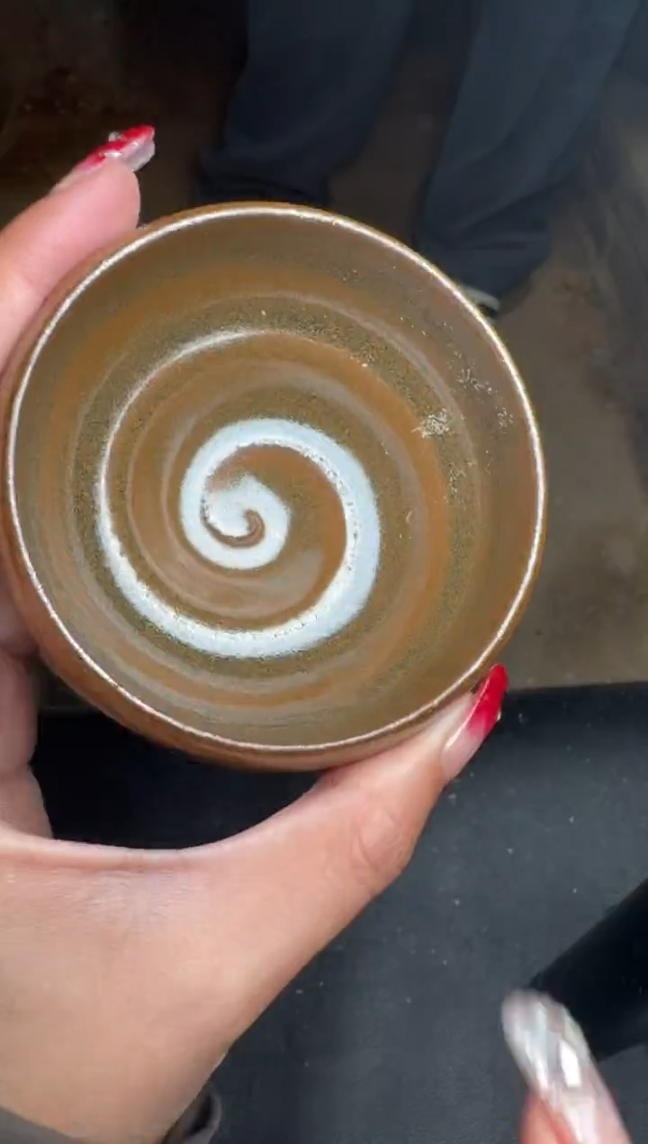 【闪购商品】茶盏行云龙窑柴烧70