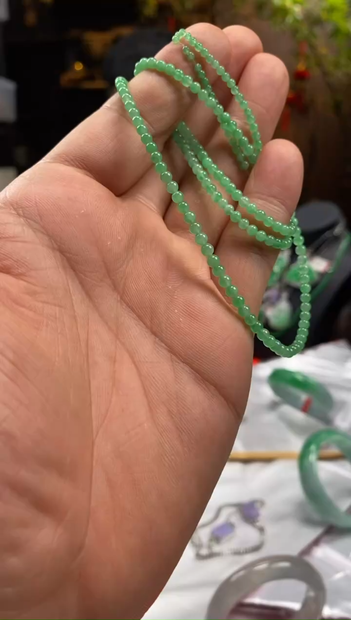 未镶嵌手串翡翠巧*x593