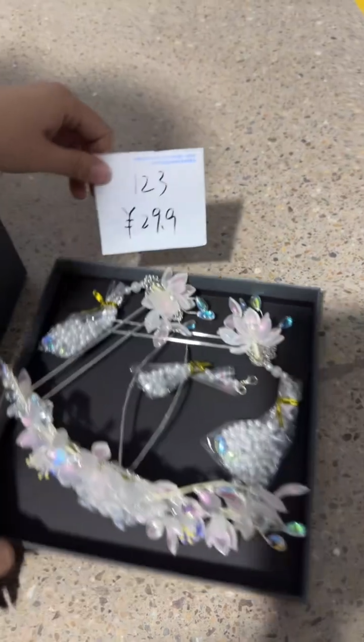 合金布艺头饰123