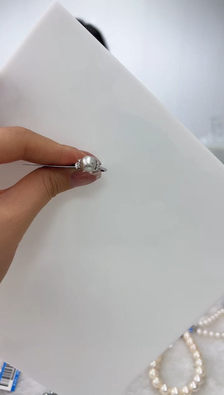 【闪购商品】海水珍珠DA银S925镶嵌戒指  C1146