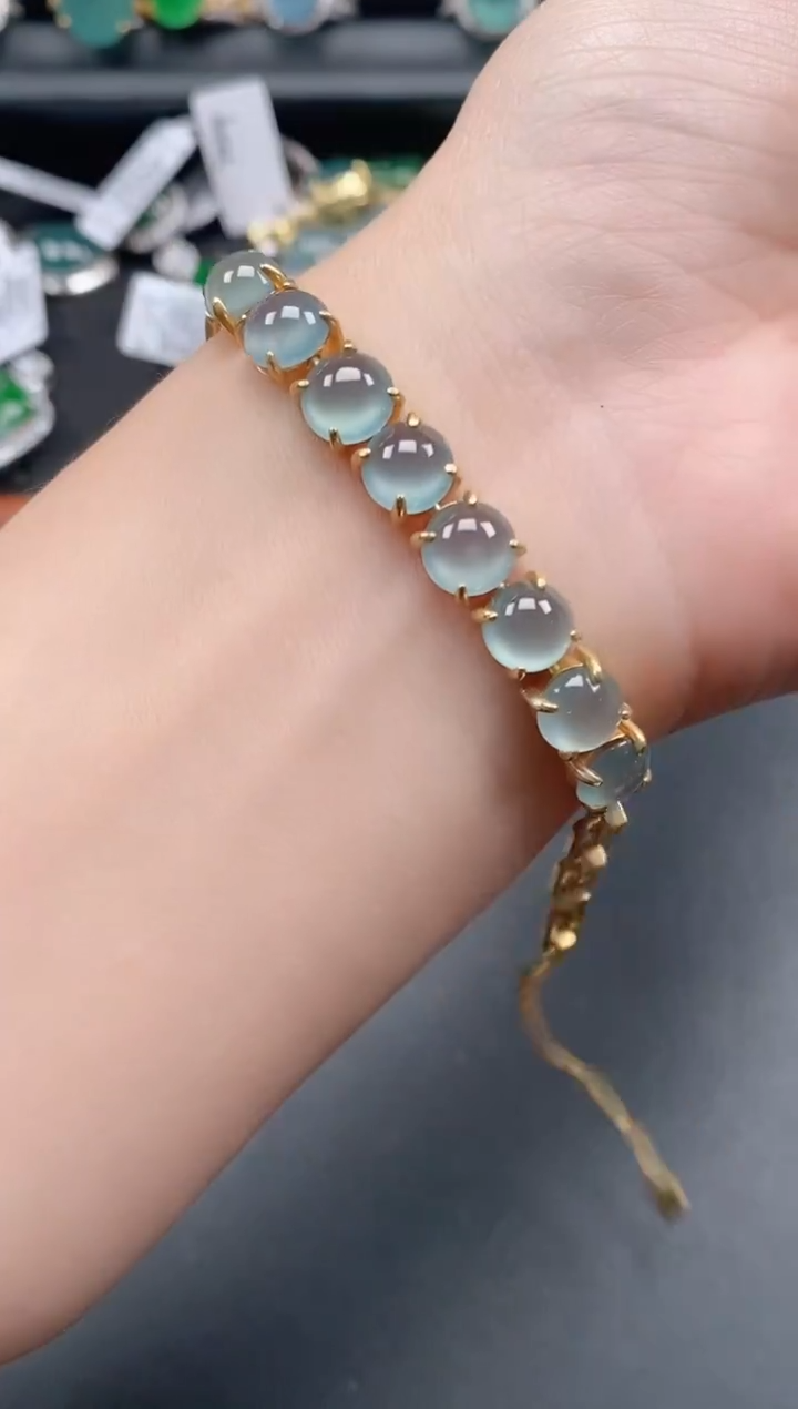 银S925镶嵌戒指翡翠1111111