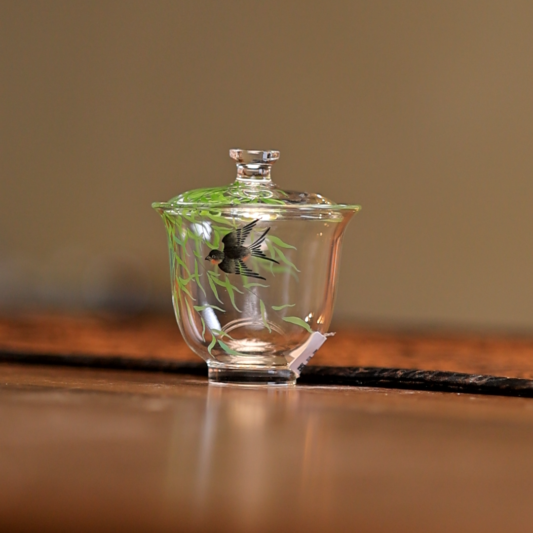 【陶珊居】物肆-燕归来盖碗