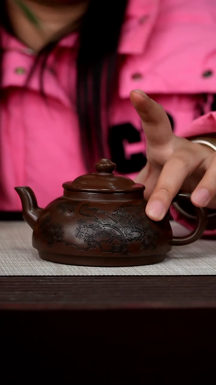 【闪购商品】宜兴原矿紫砂壶茶壶230C