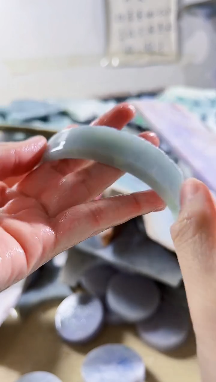 翡翠裸石缅甸翡翠A货柠2564