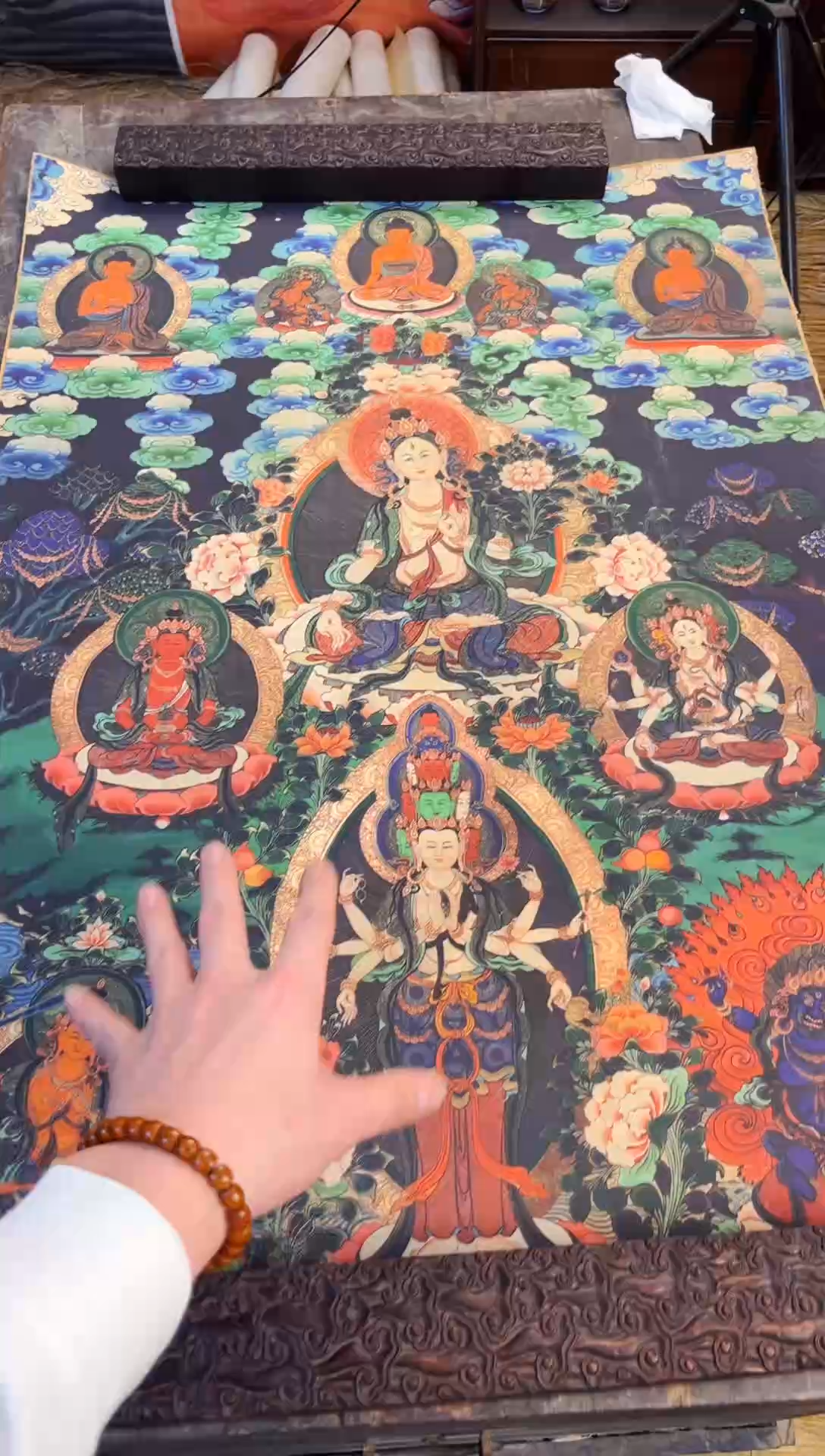 卷轴画大朱画院老六专属w467