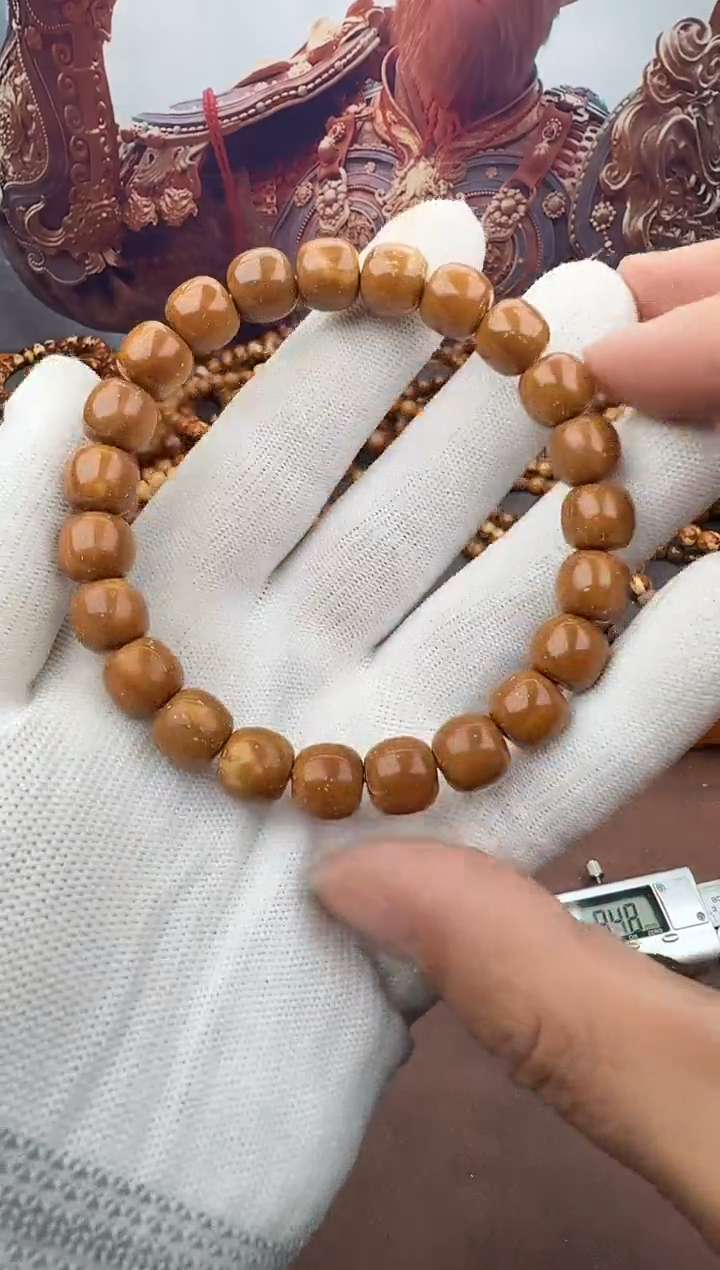 手串紫金鼠37号实心