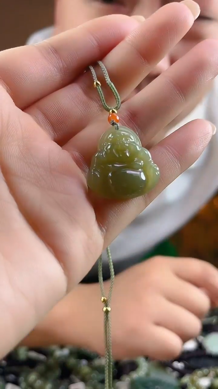 和田玉未镶嵌颈饰多样性发货，拍一发一