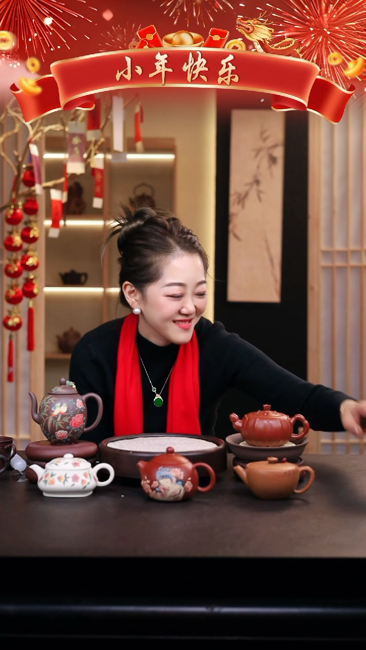 【闪购商品】紫砂茶壶高货礼盒3把壶/方器+粗砂+