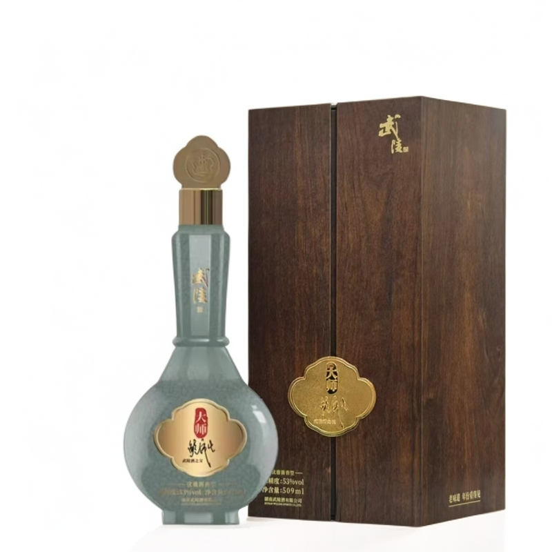 武陵酒【酒水节】武陵酒·武陵大师鲍沛生 优雅酱香型白酒53度509ml