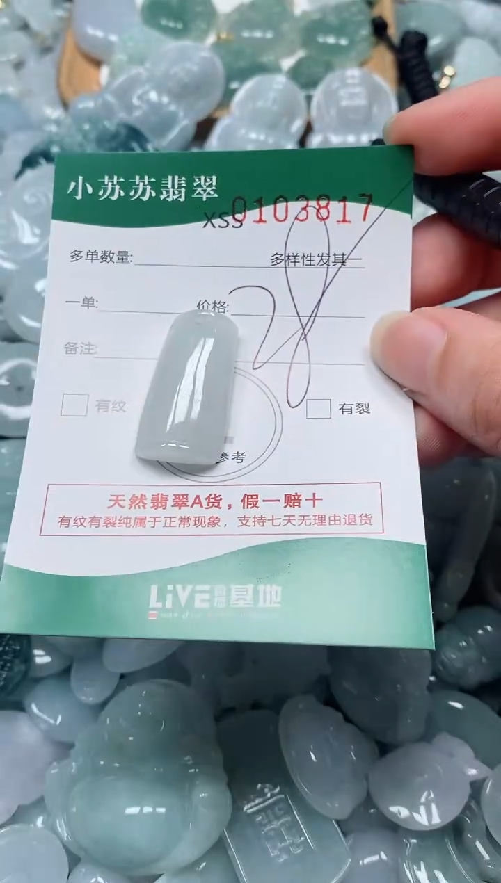 【闪购商品】翡翠颈饰未镶嵌闪购商品0103817