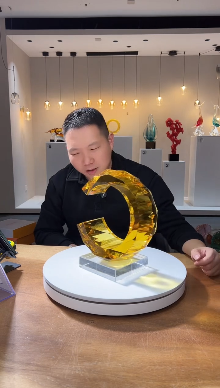 【闪购商品】茶宠巴比特美学 光影之环 金色C型