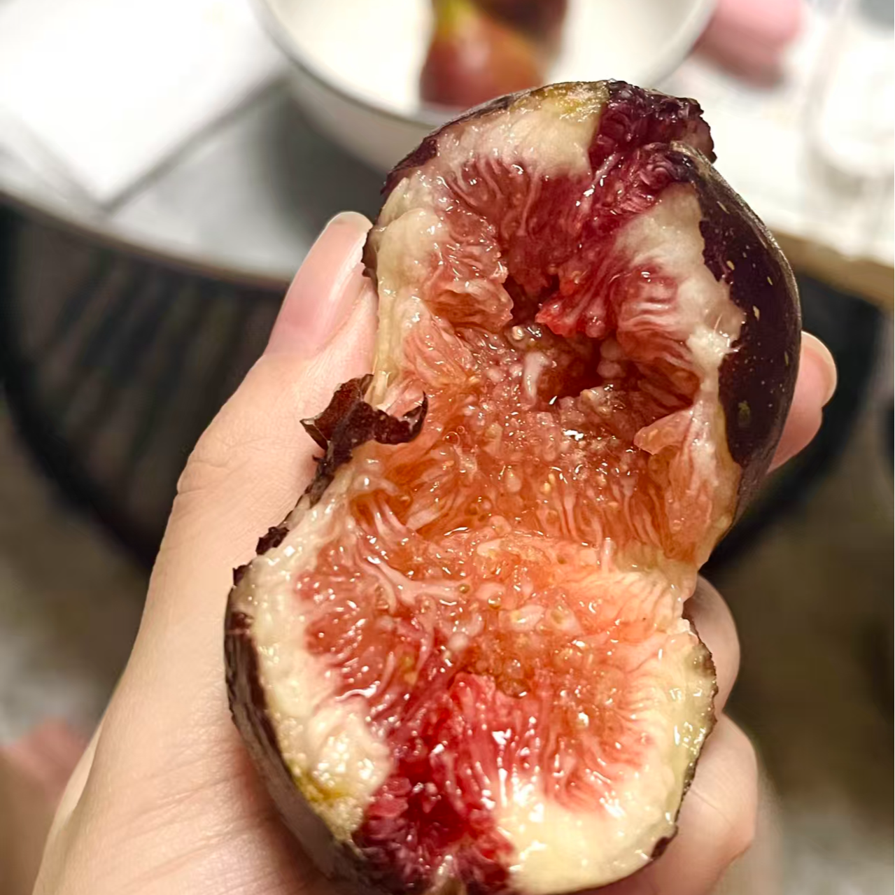 【花香流蜜】波姬红无花果软糯香甜 整箱1.5kg 新疆包邮