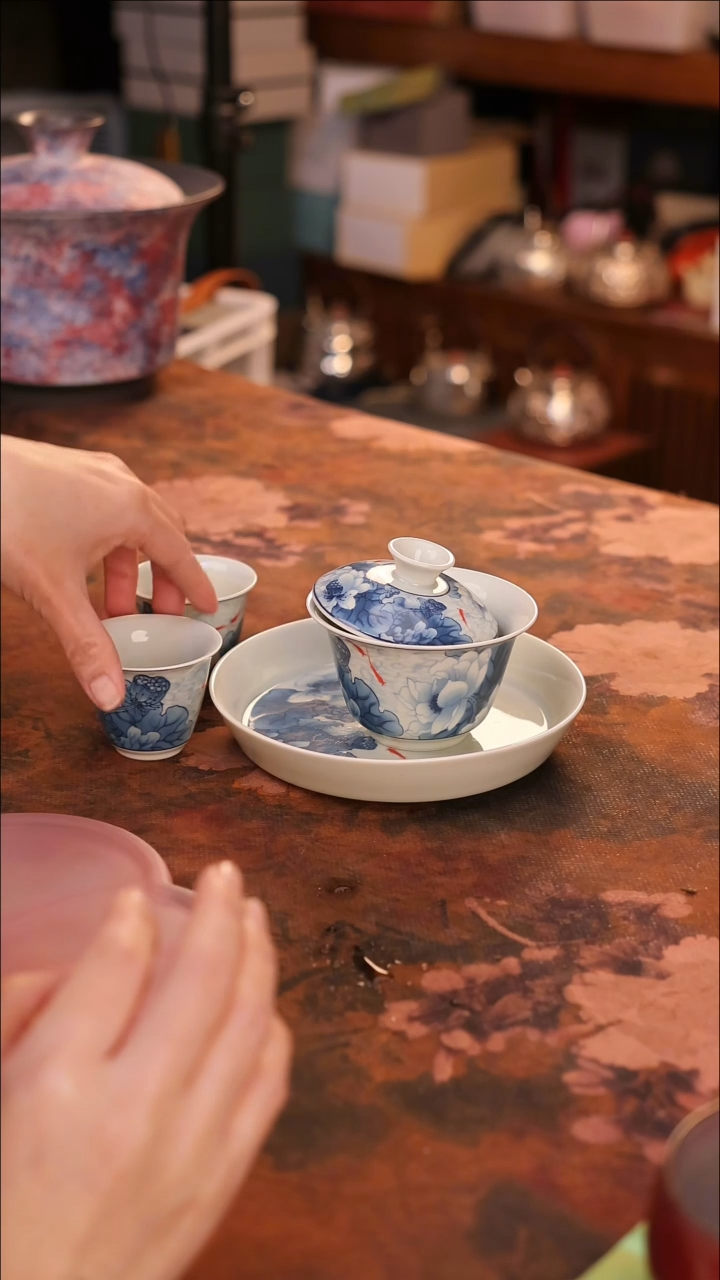 【闪购商品】陶瓷茶具（无礼盒无茶盘）@@ZH152
