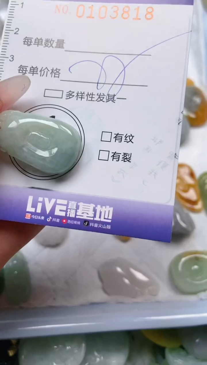 【闪购商品】翡翠颈饰未镶嵌闪购0103818