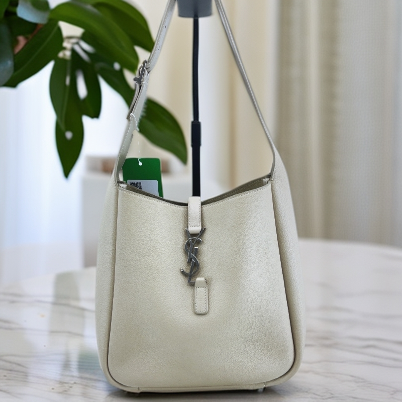 95新 YSL/圣罗兰 奶茶色单肩包 1758 5880